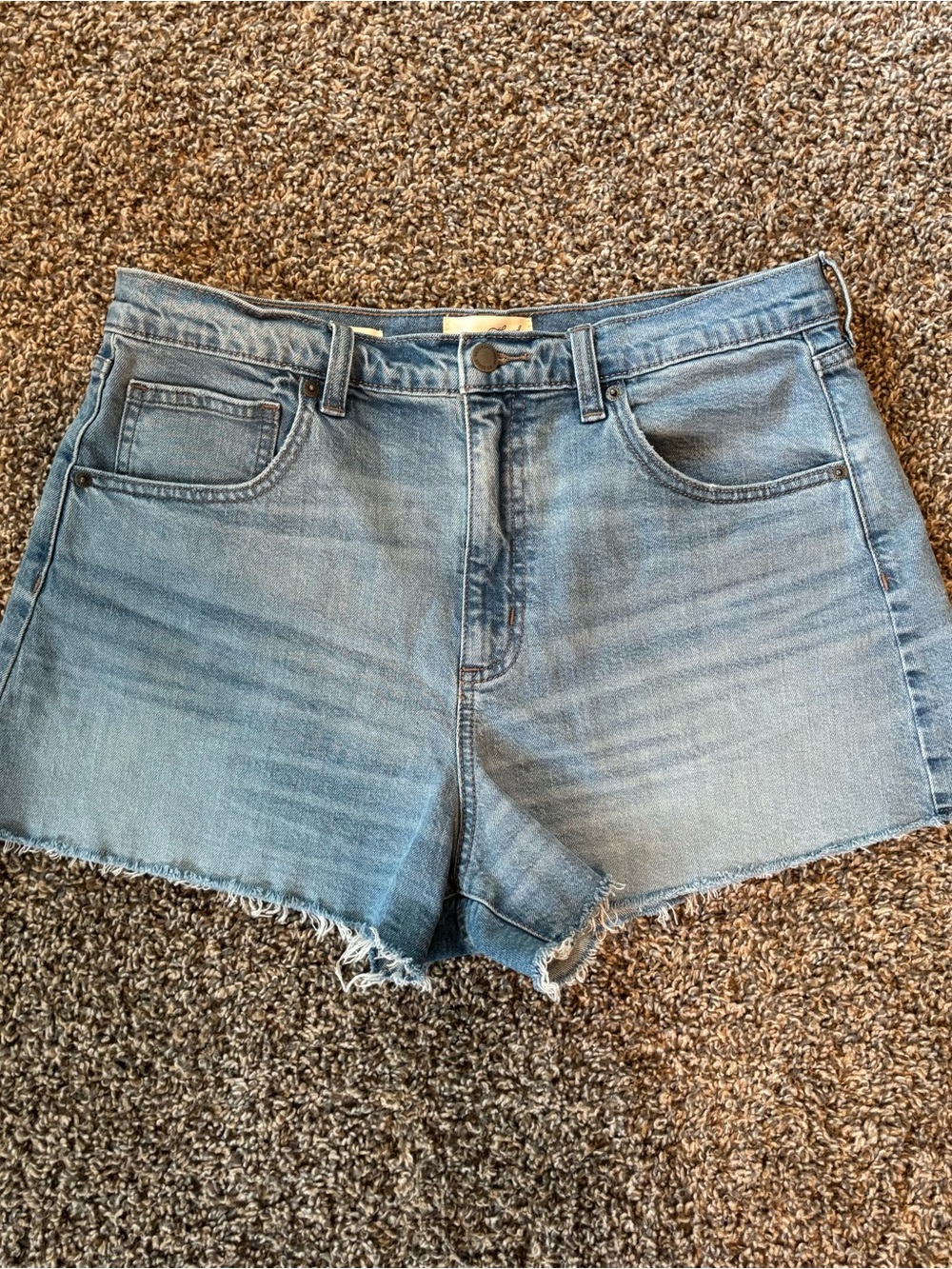 Universal Thread Light Wash Denim Cutoff Shorts